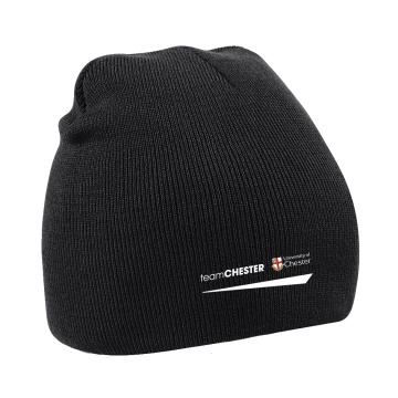University of Chester - Pull-on Beanie - Black