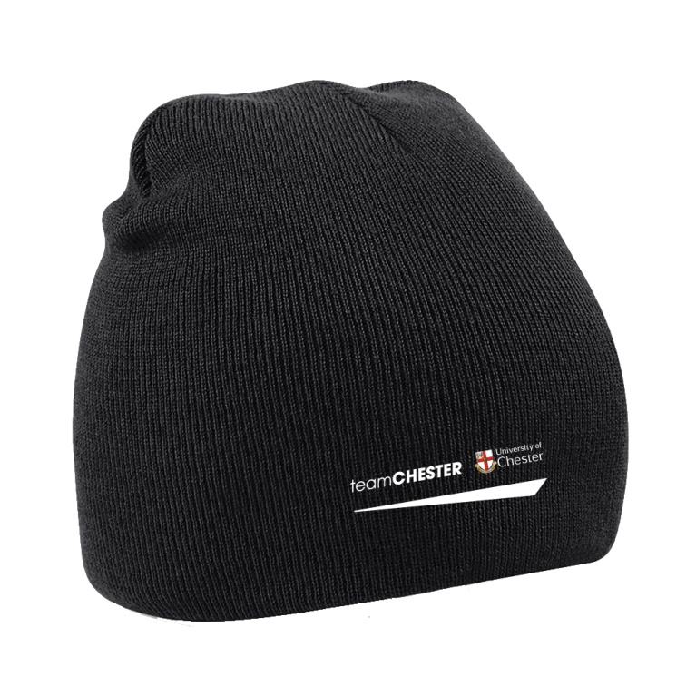 University of Chester - Pull-on Beanie - Black