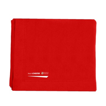 University of Chester - Heavy Blend Fleece Stadium Blanket - Red