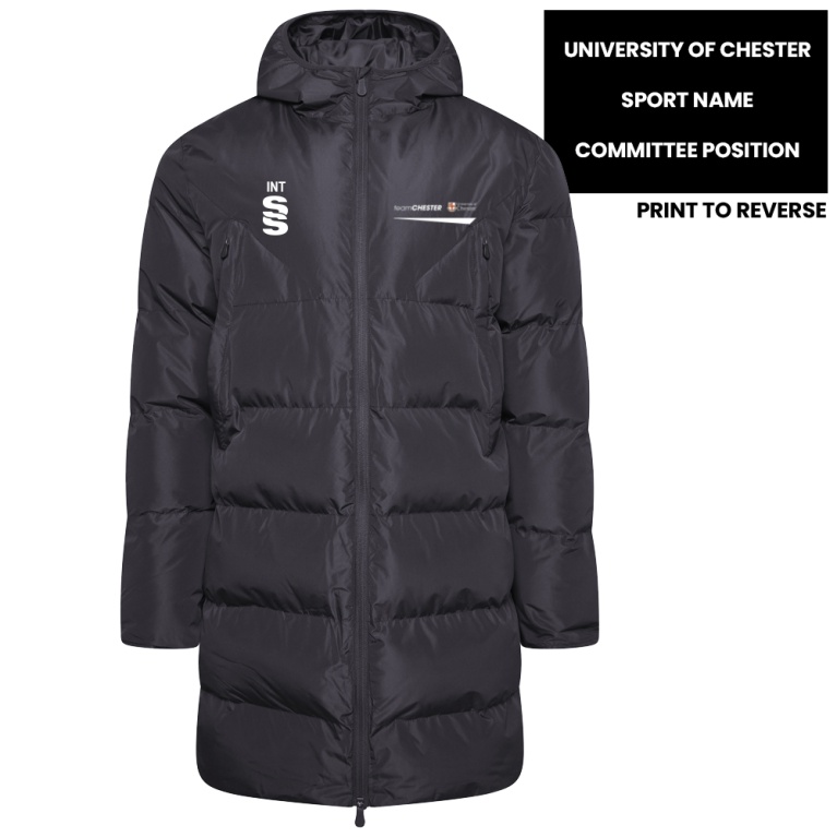 University of Chester - Active Long Padded Jacket - Unisex Fit