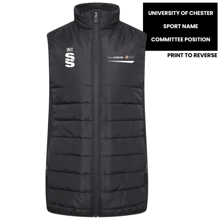 University of Chester - Active Gilet - Unisex Fit