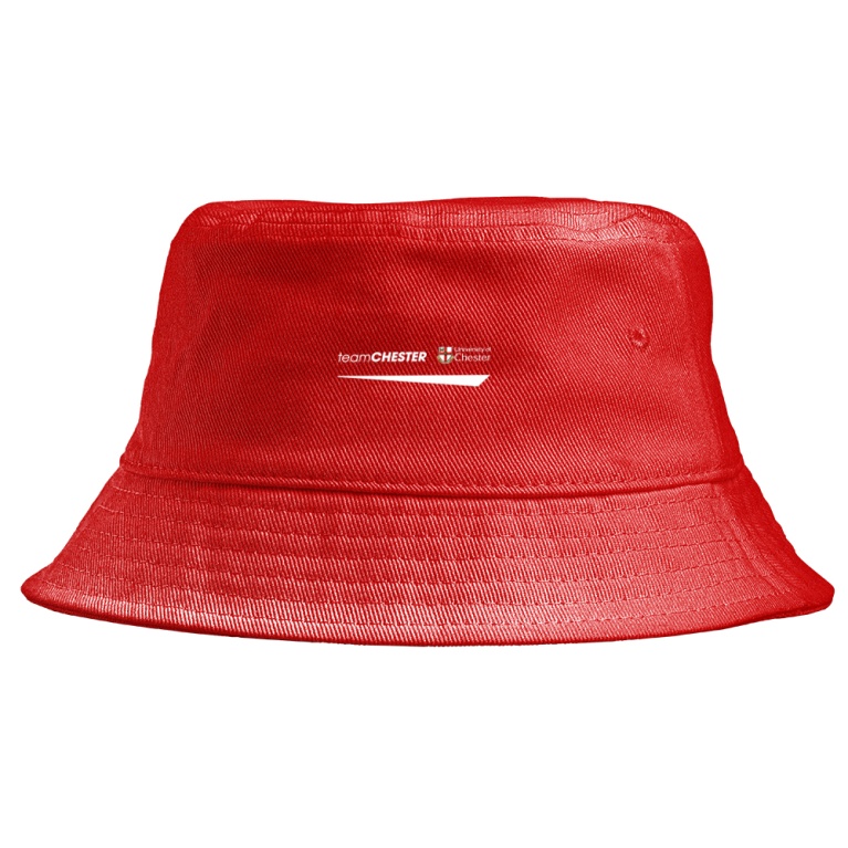 University of Chester - Dual Bucket Hat - Red