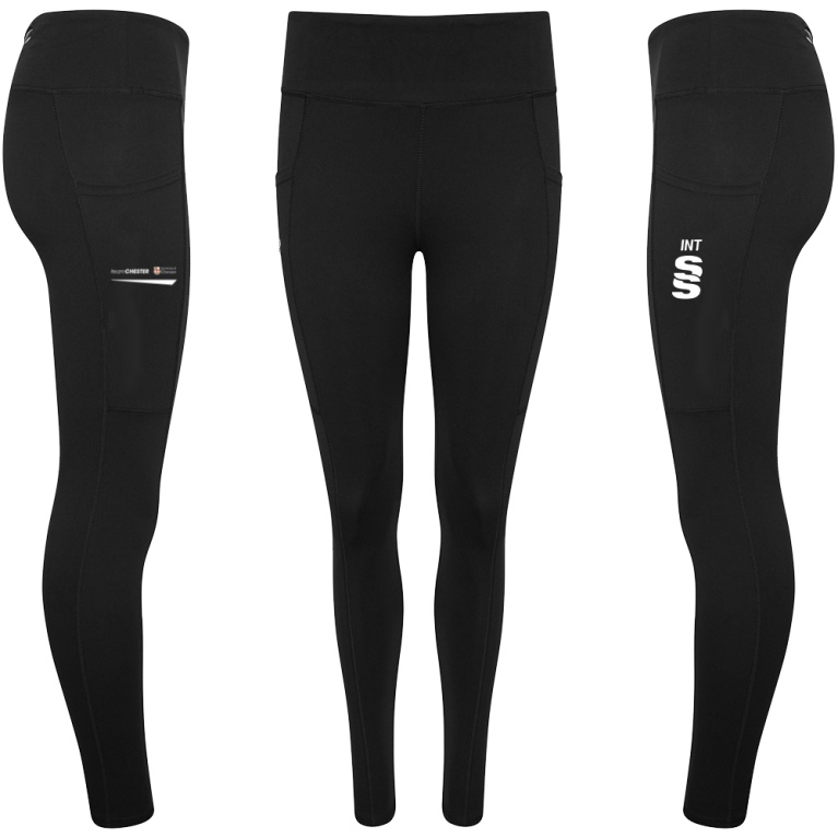 University of Chester - Performance Full Length Leggings - Women's Fit