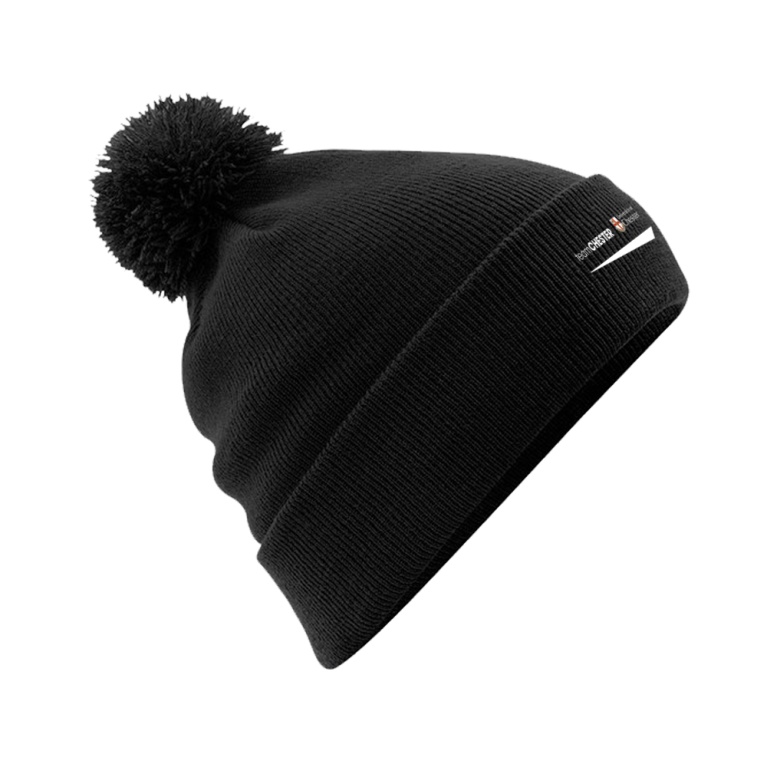 University of Chester - Original Pom Pom Beanie - Black