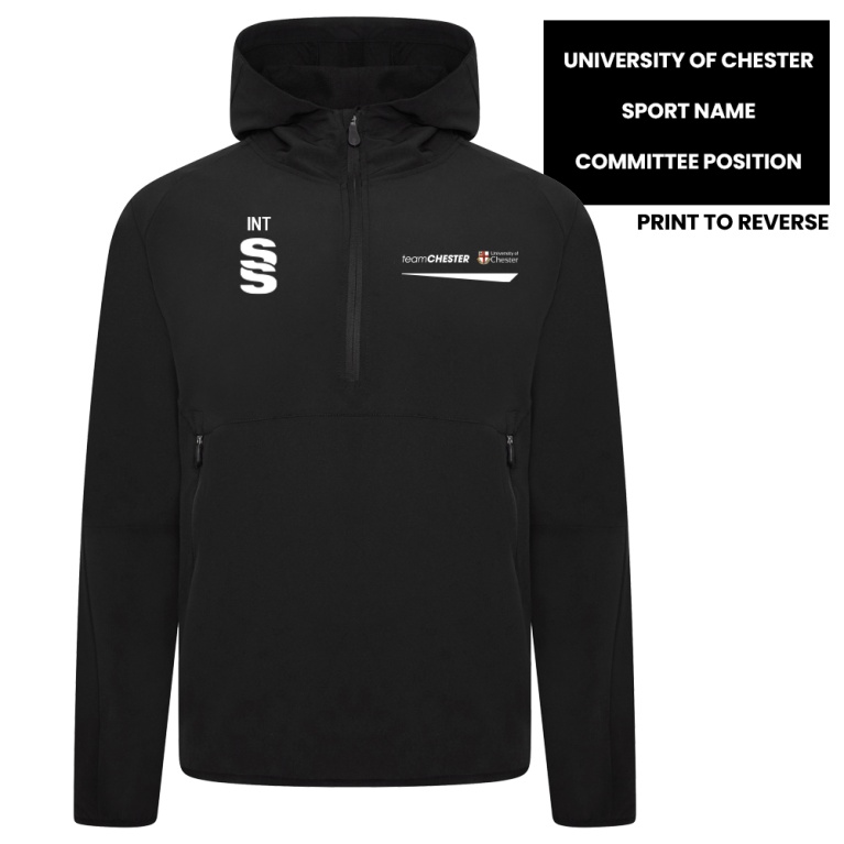 University of Chester - Dual Elite 1/4 Zip Hoody / Rain Jacket - Unisex Fit