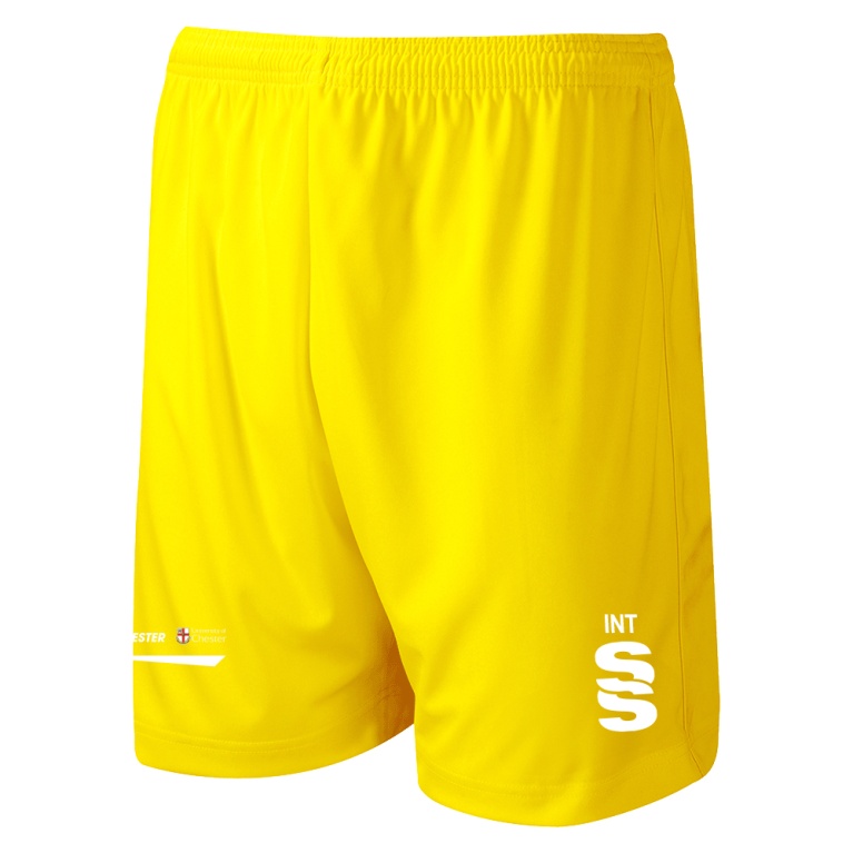University of Chester - GK Shorts - Yellow - Unisex Fit