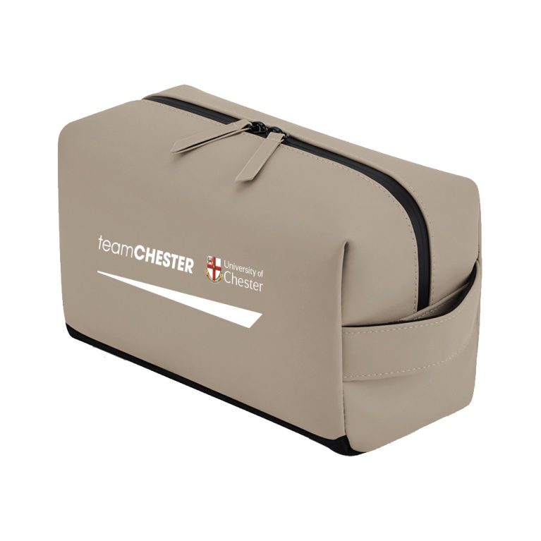 University of Chester - Toiletry Bag - Grey
